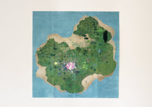 画像をギャラリービューアに読み込む, ハナカタバミ谷温泉 - 渡辺真悠 コラージュ作品 メインビジュアル