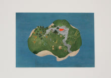 画像をギャラリービューアに読み込む, ヤシノ石温泉 - 渡辺真悠 コラージュ作品