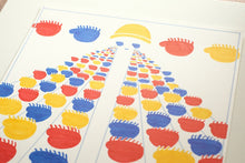 画像をギャラリービューアに読み込む, ミヤタタカシ "あつまれ” - ar-artgallery